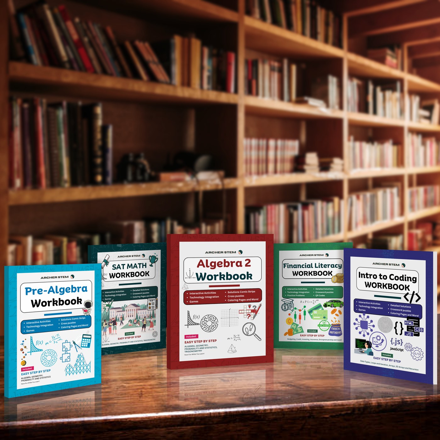 Archer STEM Curriculum Workbooks Collection